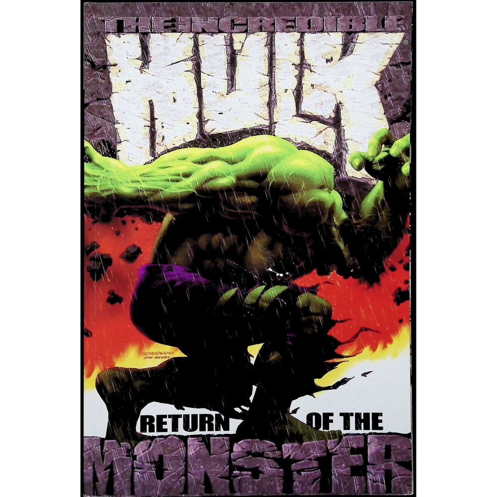 Incredible Hulk‎ Return of the Monster Kaare Andrews Marvel Comic TPB